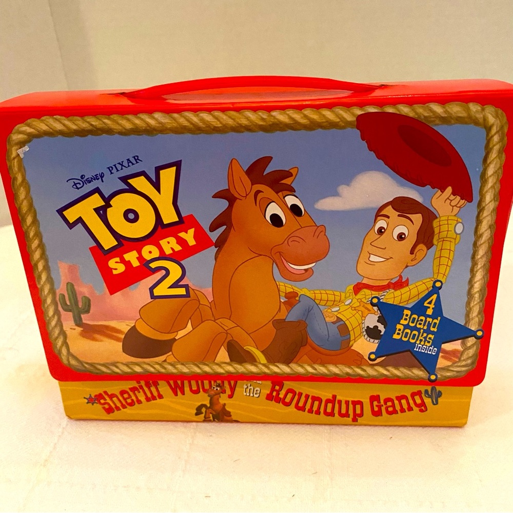 Toy Story 2 1999 4 board books. Great gift for Christmas